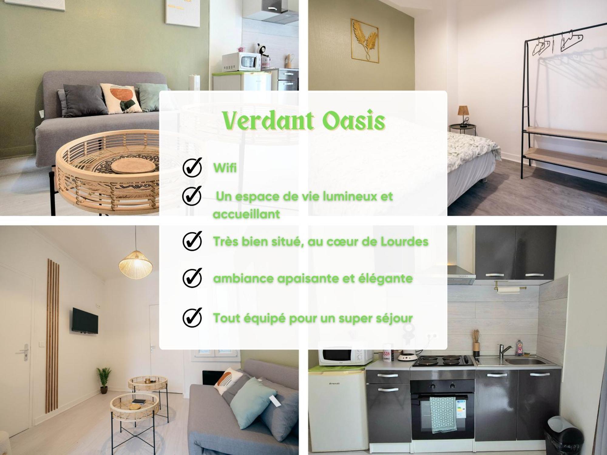 Verdant Oasis - Proche Du Centre - Wifi Gratuit - Parking A Proximite Appartement *